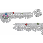 Beautiful Silver Plated Anklets For Women And Girls